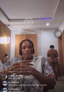 Popular influencer siddy pearl caught off guard on live stream