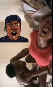 leak; uniuyo year1 virgin goes crazy on her first pussy fingered