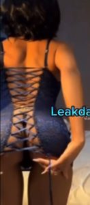 Slim African black Elina seduced show off her nice ass