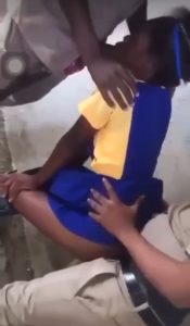 Ghana leak; school security fuck shs student in classroom