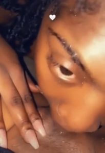 Lesbian partner suck my pussy like a pro. On cam