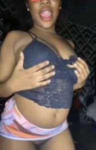 Naughty African girl seduce men for money on bigo live