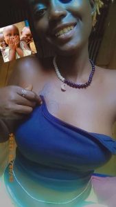 Watch Uganda babe masturbate and show her standing breast on camera