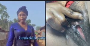 Nkechi show off her massive ikebe