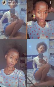 Nairobi girl masturbate for  Nigerian boyfriend on cam