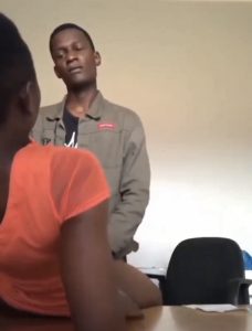 Faculty president fuck newly admitted students in office