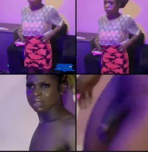 Exposed- Lagos big boy disguised as a woman for prostitution