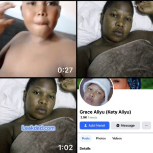 Leak prt1- married woman grace aliyu masturbate for facebook boyfriend