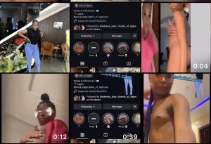 Leak nude video of mich Elle aka Ella of Lagos instagram slay queen