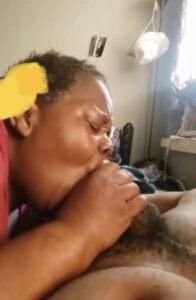 Grandma suck dick like a genz