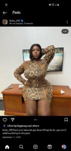 Leak- babe_255 Tanzania instagram influencer nude video