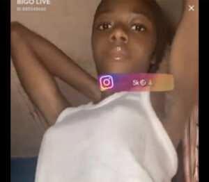 Leak- masturbation video of Favour Amara on bigo live