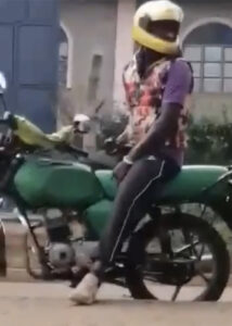 Ghana leak- okada man masturbate ontop of bike