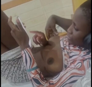 High school teen girl gets fucked by yahoo boy in Ghana hotel