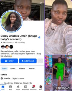 2025 leak- Cindy chidera Umeh nude video. Facebook content creator