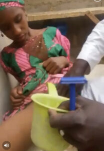 Northern naija father shaved her teen daughter pussy