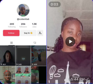 LEAK- masturbation video of cutenita6 on tiktok