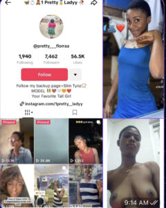 Leak- nude video of tiktoker pretty flora