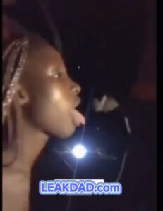 Watch- Kenyan lady gives blowjob to a random guy in the street after night club