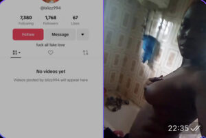 Leak- TikTok user blizz994 masturbate her pussy for Facebook lover