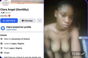 Leak- masturbation video of fb user Clara angel