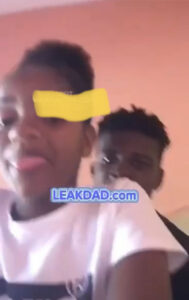 Teen sex- back shot on the stairs