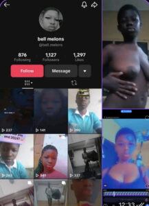 Leak- TikToker bell melons masturbation video surface online