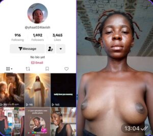 LEAK- nude of yhaa024lavish on TikTok