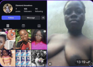 New leak- diamond amankwa sex tape with pastor’s son surfaced online