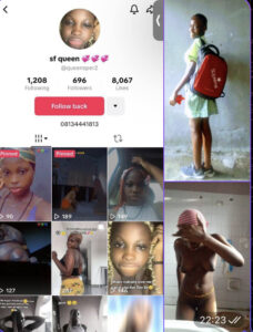 NEW LEAK- TikTok babe queensper2 masturbate online