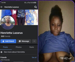 Leak- Henritta Lazarus nude video surfaced after going after married man