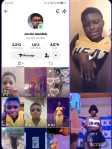 Ghana leak- jossie amofa leak masturbation nude video to online boyfriend