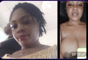 Leak- married woman peace Ijeoma masturbate her pussy for young Facebook user