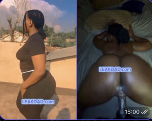 Leak- Beatrice mandy leak sex tape as she receives doggy on her big ass