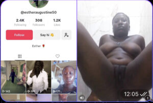 leak- TikTok user Esther Augustine leak and masturbation video
