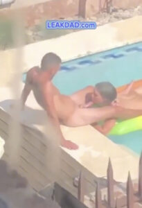 Leak- nepalis genz seen receiving blow job in minister of finance swimming pool during protest