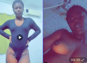Leak- Ghana baddy masturbate her pussy