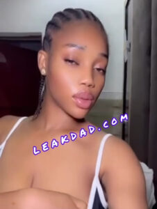 Leak- Florence chibuzor exposed her big breast and tight pussy for online lover