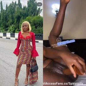 Leak naija onlyfans sextape- spicy nelly goes hard on her pussy with big dildo