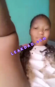 African ebony university leak sextapes- university of port harcourt student miracle masturbate her white pussy