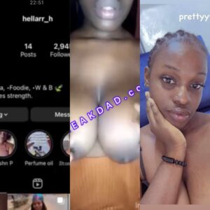 New tiktok leak sex tape- hellar_h masturbate her big pussy for online boyfriend