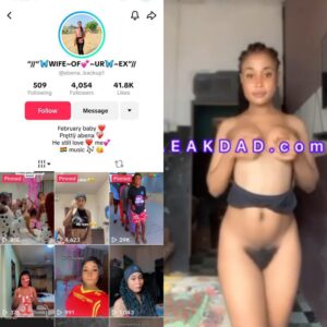 TikTok leak video- abena_backup1 nude video