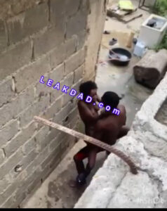 Leak video- man fuck neighbor at the yard