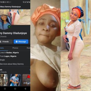 New naija Facebook leak sextape- Mary dammy ola masturbate her drippy pussy for online boyfriend