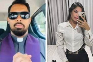 New leak tapes- rev. Luciano braga caught hiding a priest wife in the bathroom after sex