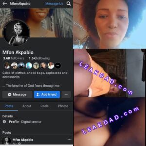 Naija viral leak- akwa ibom cheating wife mfon akpabio masturbate her pussy for boyfriend