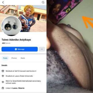 Naija leak Facebook nude video- taiwo Adenike nude and sex video