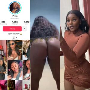 TikTok leak nude video- preta masturbate her tick pussy for WhatsApp lover