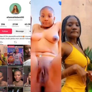 TikTok leak sex tapes- elianna masturbate her tight pussy for online lover