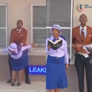 New leak sex tape- South African pastor fuck married choir mistress in the church backyard